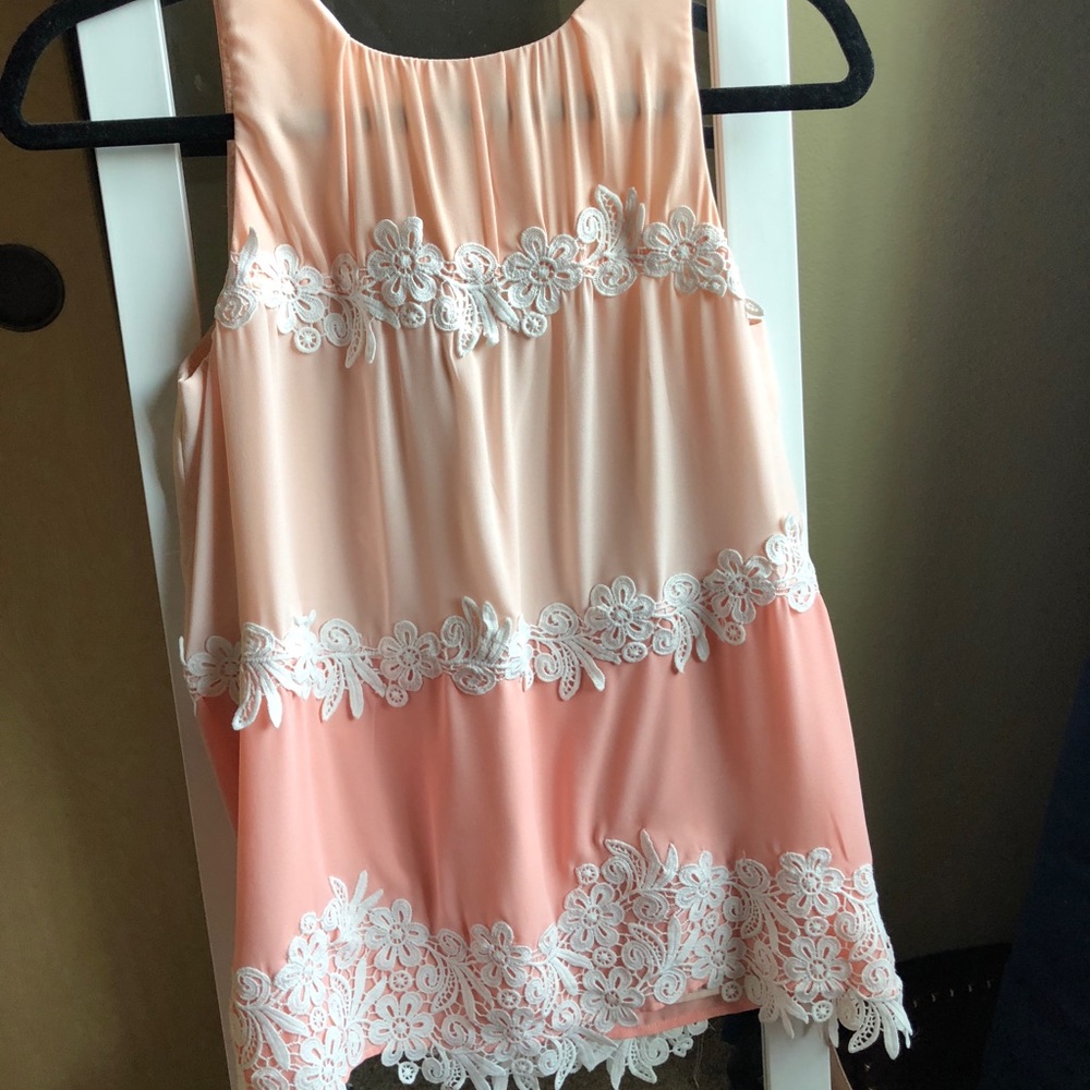 Ombré pink top